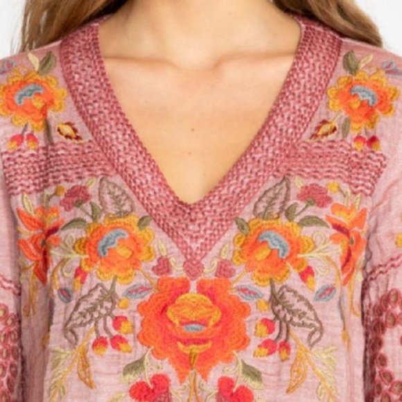 JOHNNY WAS VIOLETTE SWING BLOUSE - Picture 3 of 7